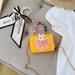 Wholesale cartoon children silicone shoulder bag JDC-SD-JiaQ070 Shoulder Bags 家庆 orange Wholesale Jewelry JoyasDeChina Joyas De China