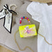 Wholesale cartoon children silicone shoulder bag JDC-SD-JiaQ070 Shoulder Bags 家庆 yellow B Wholesale Jewelry JoyasDeChina Joyas De China