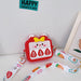 Wholesale cartoon children silicone shoulder bag JDC-SD-JiaQ072 Shoulder Bags 家庆 red Wholesale Jewelry JoyasDeChina Joyas De China
