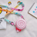 Wholesale cartoon children silicone shoulder bag JDC-SD-JiaQ074 Shoulder Bags 家庆 pink Wholesale Jewelry JoyasDeChina Joyas De China