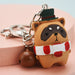 Wholesale Cartoon Christmas Resin Keychain JDC-KC-WS026 Keychains 围颂 bear OPP bag Wholesale Jewelry JoyasDeChina Joyas De China