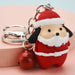 Wholesale Cartoon Christmas Resin Keychain JDC-KC-WS026 Keychains 围颂 Santa Claus OPP bag Wholesale Jewelry JoyasDeChina Joyas De China