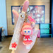 Wholesale Cartoon cute girl PVC keychain JDC-KC-JG078 Keychains 金葛 pink Wholesale Jewelry JoyasDeChina Joyas De China