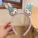 Wholesale cartoon cute plush fabric headband JDC-HD-GSHX041 Headband 恒曦 2 Wholesale Jewelry JoyasDeChina Joyas De China