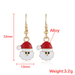Wholesale cartoon cute Santa Earrings JDC-ES-KQ097 Earrings JoyasDeChina Wholesale Jewelry JoyasDeChina Joyas De China