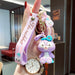 Bulk Jewelry Wholesale cartoon cute soft rubber rabbit keychains JDC-KC-MX006 Wholesale factory from China YIWU China