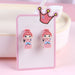 Wholesale Cartoon Earless Children's Ear Clips JDC-ES-Duor001 Earrings 朵蕊 14 Wholesale Jewelry JoyasDeChina Joyas De China
