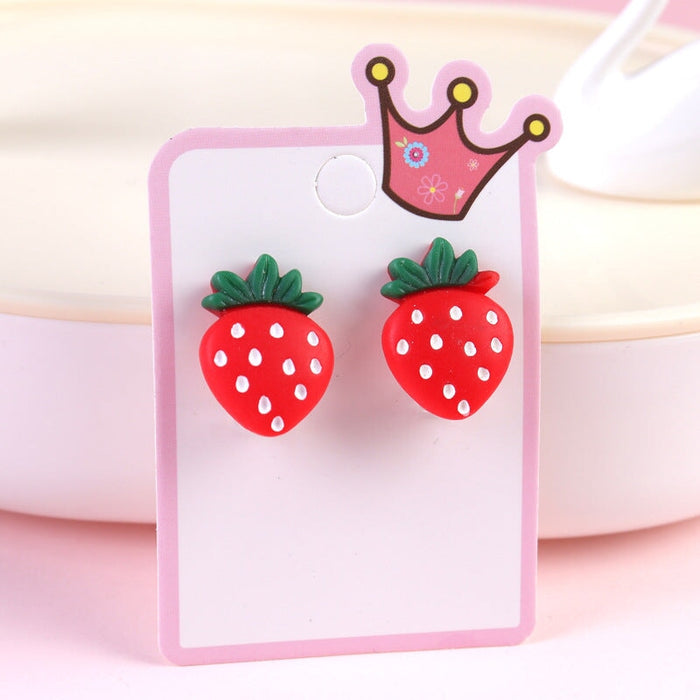 Wholesale Cartoon Earless Children's Ear Clips JDC-ES-Duor001 Earrings 朵蕊 Wholesale Jewelry JoyasDeChina Joyas De China