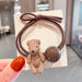 Wholesale cartoon flower bear hair rope JDC-HS-i302 Hair Scrunchies JoyasDeChina 3# Brown Bear Wholesale Jewelry JoyasDeChina Joyas De China
