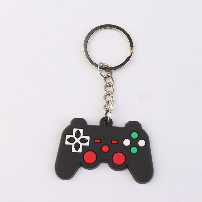 Wholesale cartoon gamepad keychain JDC-KC-Kaop005 Keychains 靠谱 black1 Wholesale Jewelry JoyasDeChina Joyas De China