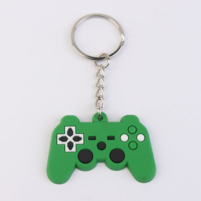 Wholesale cartoon gamepad keychain JDC-KC-Kaop005 Keychains 靠谱 green1 Wholesale Jewelry JoyasDeChina Joyas De China