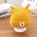 Wholesale cartoon kids knitted woolen hat JDC-FH-GSKC003 Fashionhat JoyasDeChina yellow 46-48CM Wholesale Jewelry JoyasDeChina Joyas De China