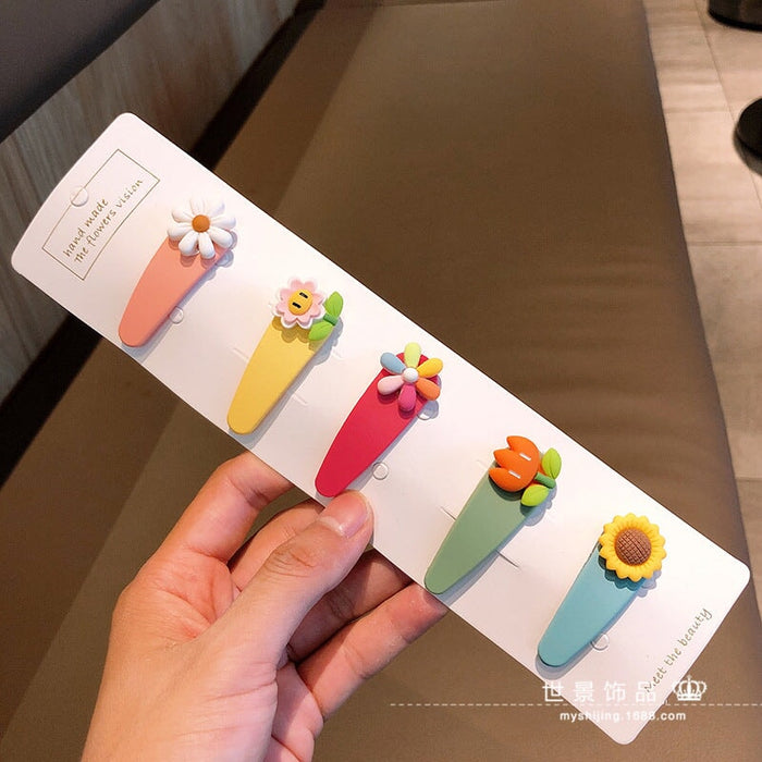 Wholesale Cartoon Kids Resin Acrylic Elastic Hair Scrunchies MOQ≥5 JDC-HS-Shij003 Hair Scrunchies 世景 MOQ5 huaduo set Wholesale Jewelry JoyasDeChina Joyas De China
