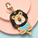 Wholesale cartoon lion pendant leather Keychains JDC-KC-WS006 Keychains JoyasDeChina Big Brown Wholesale Jewelry JoyasDeChina Joyas De China