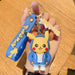 Wholesale cartoon Pikachu key chain JDC-KC-JG030 Keychains JoyasDeChina Sweater Pikachu Blue Independent OPP bag packaging Wholesale Jewelry JoyasDeChina Joyas De China