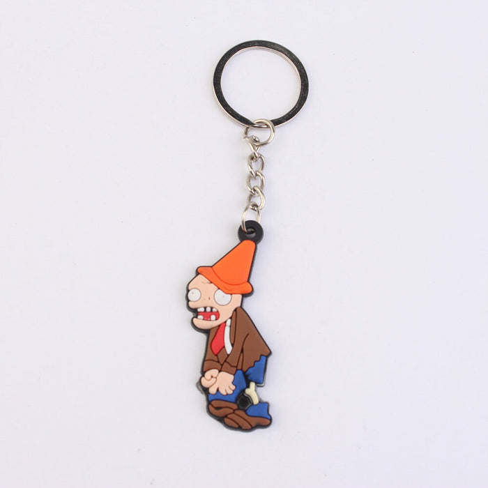 Wholesale Cartoon Plant Zombie Keychain JDC-KC-Kaop006 Keychains 靠谱 Wholesale Jewelry JoyasDeChina Joyas De China