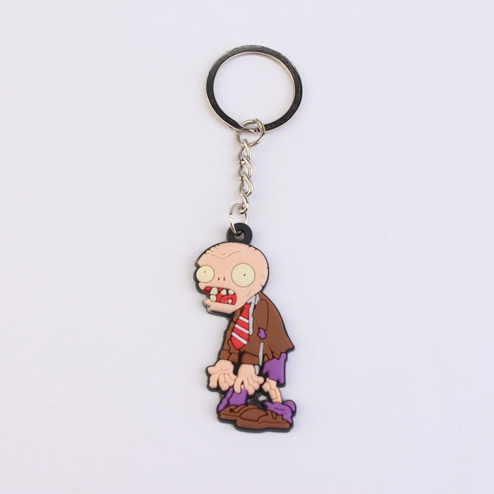 Wholesale Cartoon Plant Zombie Keychain JDC-KC-Kaop006 Keychains 靠谱 Wholesale Jewelry JoyasDeChina Joyas De China