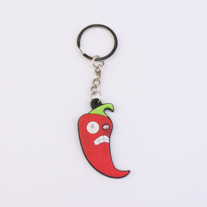 Wholesale Cartoon Plant Zombie Keychain JDC-KC-Kaop006 Keychains 靠谱 7 Wholesale Jewelry JoyasDeChina Joyas De China