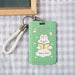 Wholesale Cartoon Plastic Card Holder PU Lanyard Keychain JDC-KC-Gangs003 Keychains 港升 reading bunny Wholesale Jewelry JoyasDeChina Joyas De China