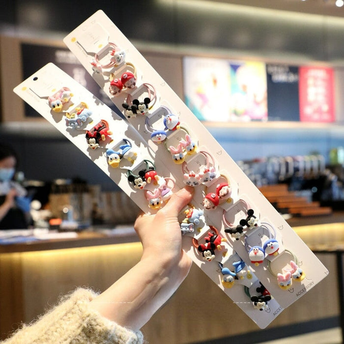 Wholesale Cartoon Plastic Resin Children Hair Scrunchies MOQ≥5 JDC-HS-Shij005 Hair Scrunchies 世景 Wholesale Jewelry JoyasDeChina Joyas De China