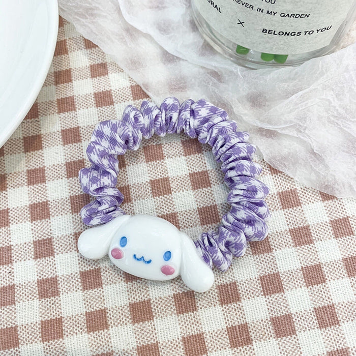 Wholesale cartoon puppy kitten small intestine hair band hair cord(F) JDC-HS-BL002 Hair Scrunchies 冰澜 Wholesale Jewelry JoyasDeChina Joyas De China