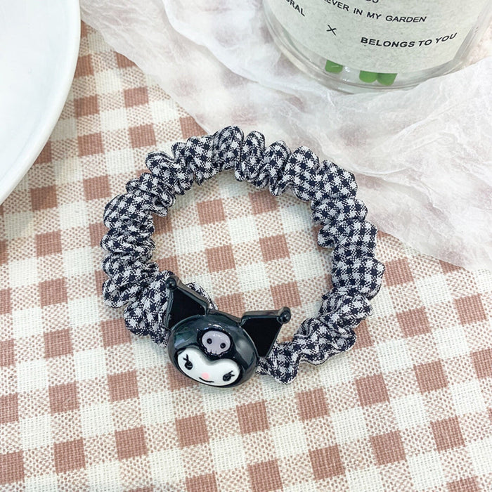 Wholesale cartoon puppy kitten small intestine hair band hair cord(F) JDC-HS-BL002 Hair Scrunchies 冰澜 4 Wholesale Jewelry JoyasDeChina Joyas De China