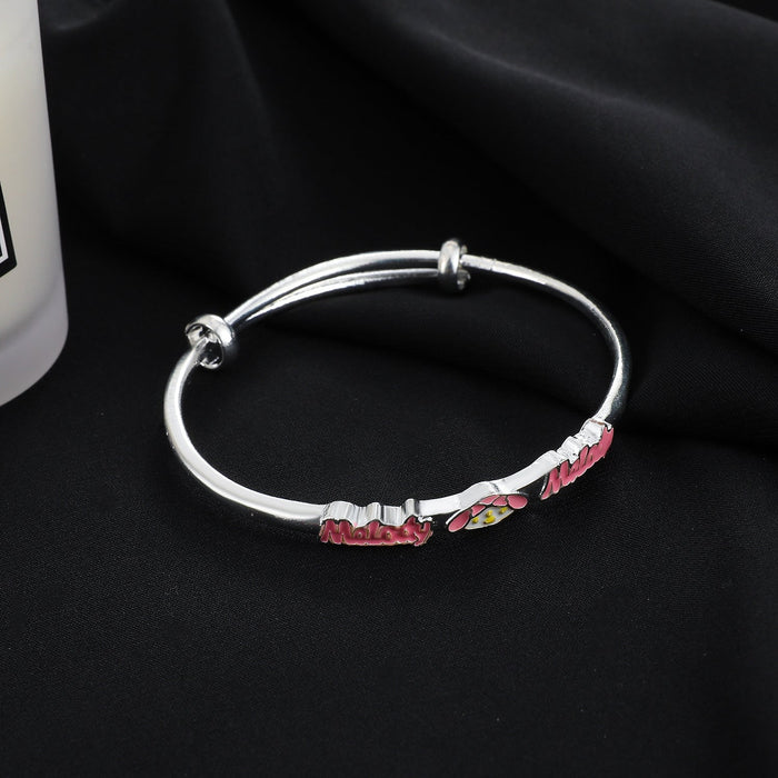 Wholesale Cartoon Rabbit Alloy Bracelet JDC-BT-A032 Bracelet 妙雅 Wholesale Jewelry JoyasDeChina Joyas De China