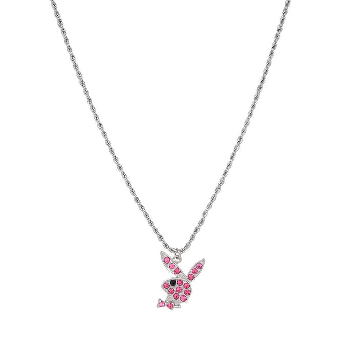 Wholesale cartoon rabbit diamond necklace JDC-NE-YiD002 necklaces 宜达 Wholesale Jewelry JoyasDeChina Joyas De China