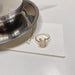 Wholesale Cartoon Rabbit Metal Pearl Ring JDC-RS-ZhiR001 Rings 芷蕊 Wholesale Jewelry JoyasDeChina Joyas De China