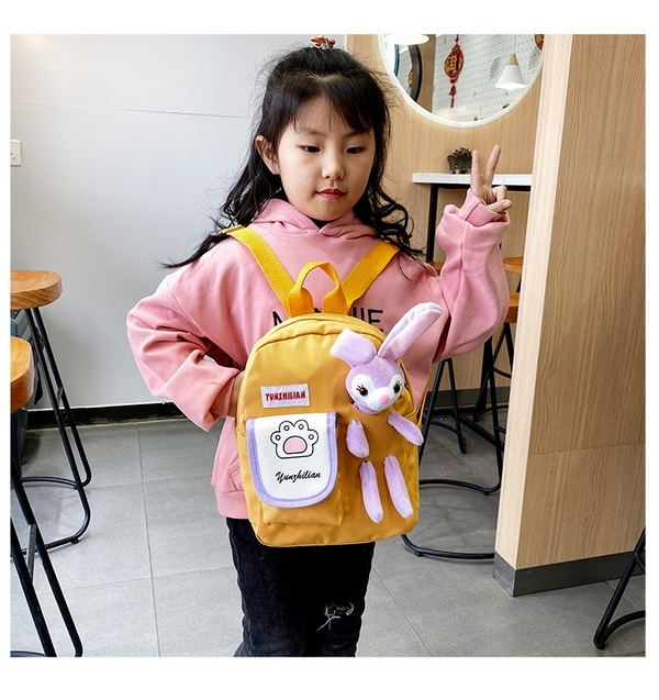 Wholesale cartoon rabbit Oxford cloth Children's Backpack Bags JDC-BP-PJC001 Backpack Bags JoyasDeChina Wholesale Jewelry JoyasDeChina Joyas De China
