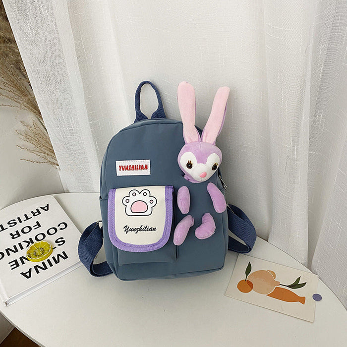 Wholesale cartoon rabbit Oxford cloth Children's Backpack Bags JDC-BP-PJC001 Backpack Bags JoyasDeChina blue Wholesale Jewelry JoyasDeChina Joyas De China