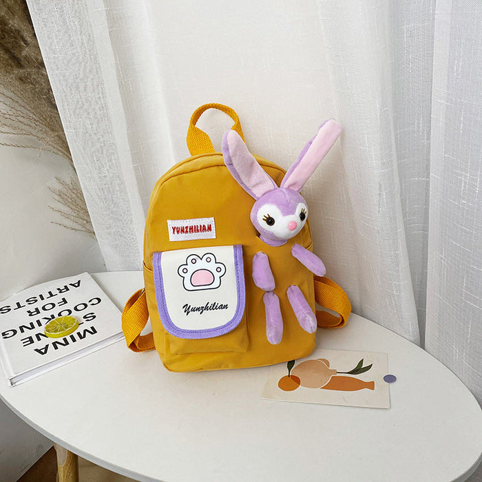 Wholesale cartoon rabbit Oxford cloth Children's Backpack Bags JDC-BP-PJC001 Backpack Bags JoyasDeChina yellow Wholesale Jewelry JoyasDeChina Joyas De China