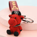 Wholesale Cartoon Resin Cow Keychain JDC-KC-WS132 Keychains 围颂 Wholesale Jewelry JoyasDeChina Joyas De China