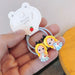 Wholesale cartoon rubber band children hair scrunchies MOQ≥5 JDC-HS-Shij009 Hair Scrunchies 世景 BULE Wholesale Jewelry JoyasDeChina Joyas De China