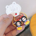 Wholesale cartoon rubber band children hair scrunchies MOQ≥5 JDC-HS-Shij009 Hair Scrunchies 世景 WHITE Wholesale Jewelry JoyasDeChina Joyas De China