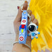 Wholesale Cartoon Silicone Astronaut Keychain (M) JDC-KC-Yonuo007 Keychains 柚诺 blue Wholesale Jewelry JoyasDeChina Joyas De China