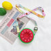 Wholesale cartoon watermelon kids silicone shoulder bag JDC-SD-JiaQ076 Shoulder Bags 家庆 Wholesale Jewelry JoyasDeChina Joyas De China