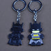 Wholesale Cartoon Zinc Alloy Keychain JDC-KC-JuYu001 Keychains 巨宇 D-142A bagged Wholesale Jewelry JoyasDeChina Joyas De China