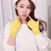 Wholesale cashmere autumn and winter gloves JDC-GS-GSSN0004 Gloves JoyasDeChina yellow Average code Wholesale Jewelry JoyasDeChina Joyas De China