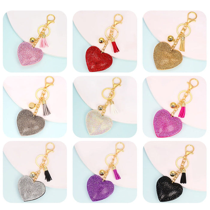Wholesale cashmere solid color key chain MOQ ≥ 10 JDC-KC-YZ001 Keychains 永泽 Wholesale Jewelry JoyasDeChina Joyas De China