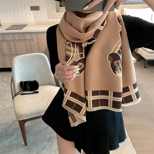 Wholesale cashmere thick scarf JDC-SF-SL022 scarf JoyasDeChina Wholesale Jewelry JoyasDeChina Joyas De China