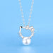 Wholesale Cat Copper Pearl Pendant Necklaces JDC-NE-QLX012 Necklaces 巧兰轩 A Wholesale Jewelry JoyasDeChina Joyas De China