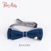 Wholesale cat polyester bow tie Pet Decor pack of 2 JDC-PD-FP014 Pet Decor 沣沛 blue MINIMUM 2 29-34cm Wholesale Jewelry JoyasDeChina Joyas De China