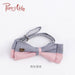 Wholesale cat polyester bow tie Pet Decor pack of 2 JDC-PD-FP014 Pet Decor 沣沛 pink grey MINIMUM 2 29-34cm Wholesale Jewelry JoyasDeChina Joyas De China