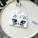 Wholesale Cat Thermal Acrylic Knitted Hat JDC-FH-NLS019 Fashionhat 倪罗诗 white 55-58cm Wholesale Jewelry JoyasDeChina Joyas De China