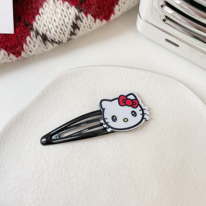 Wholesale cat vintage black-rimmed hairpin (F)JDC-HC-BL001 Hair Clips 冰澜 4 Wholesale Jewelry JoyasDeChina Joyas De China