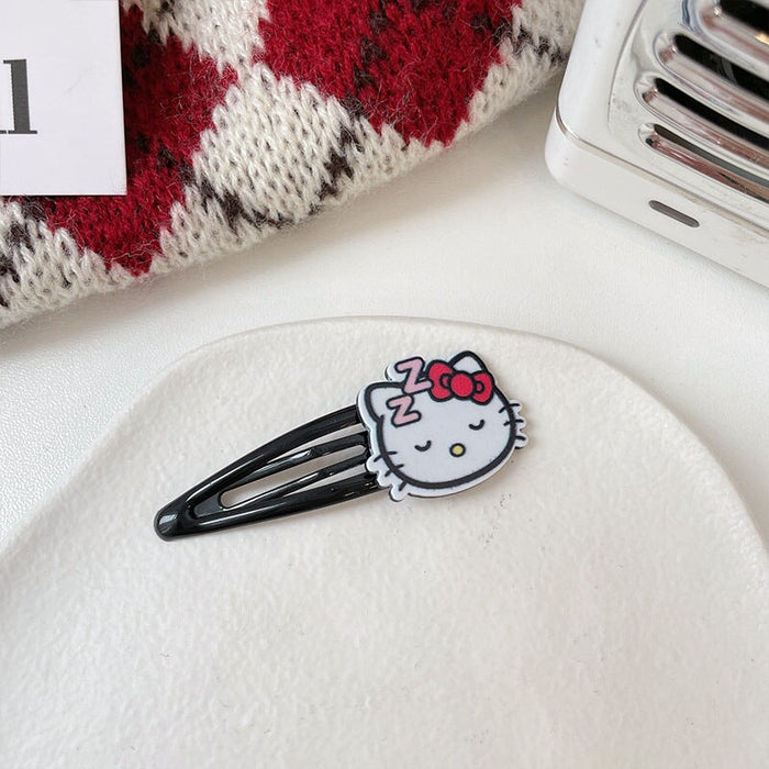 Wholesale cat vintage black-rimmed hairpin (F)JDC-HC-BL001 Hair Clips 冰澜 Wholesale Jewelry JoyasDeChina Joyas De China