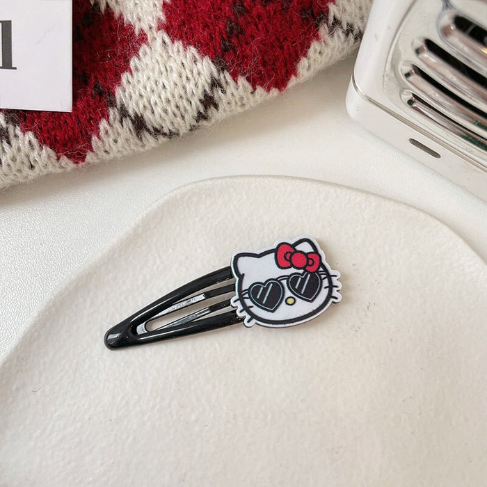 Wholesale cat vintage black-rimmed hairpin (F)JDC-HC-BL001 Hair Clips 冰澜 Wholesale Jewelry JoyasDeChina Joyas De China