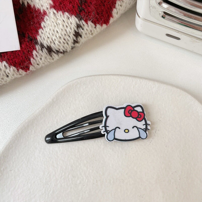 Wholesale cat vintage black-rimmed hairpin (F)JDC-HC-BL001 Hair Clips 冰澜 Wholesale Jewelry JoyasDeChina Joyas De China