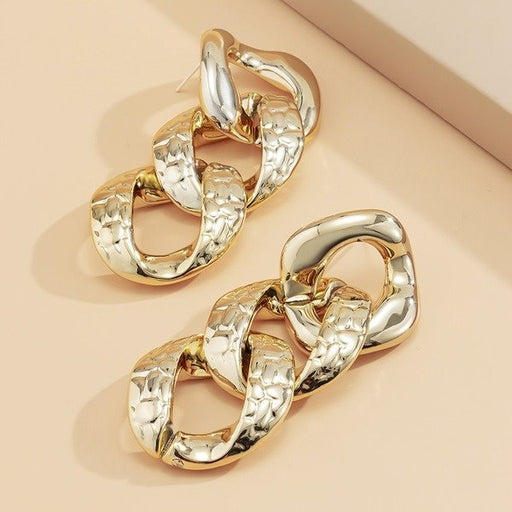 Wholesale Chain CCB Acrylic Earrings JDC-ES-XC333 Earrings 夏晨 Wholesale Jewelry JoyasDeChina Joyas De China